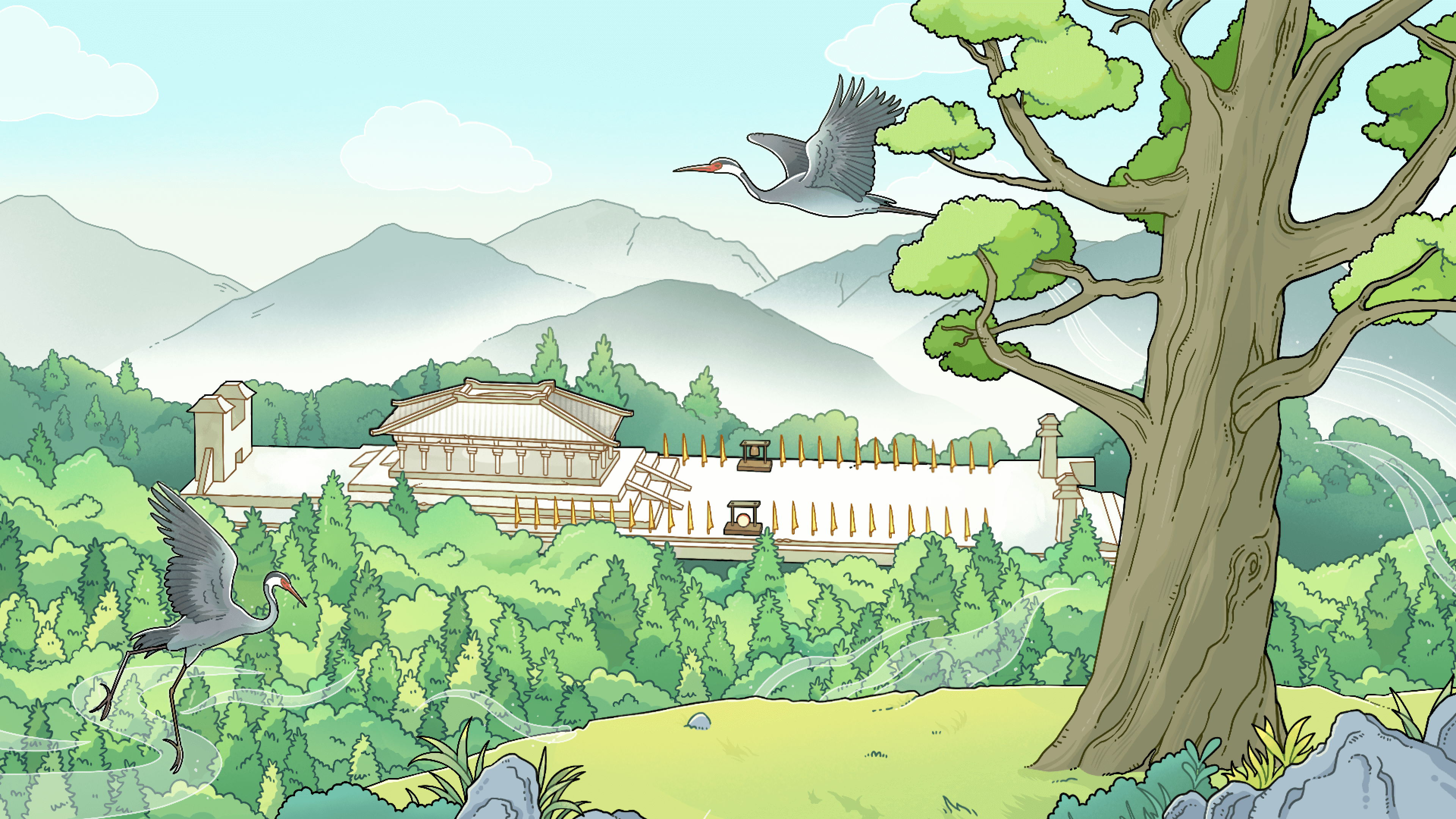 黄帝陵文创壁纸